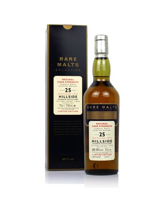 Hillside 1970 25 年 Rare Malts