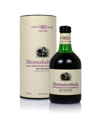 Bunnahabhain 1963 40 年