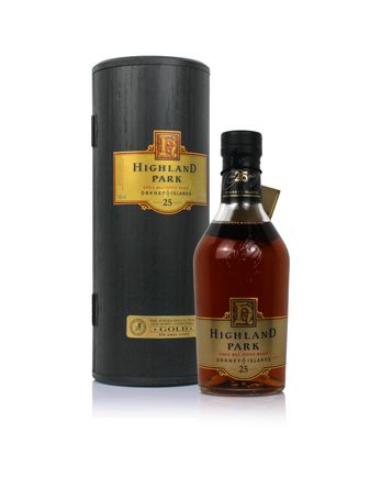 Highland Park 25 年 (old bottle-shape)