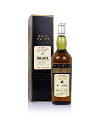 Hillside 1971 25 年 Rare Malts